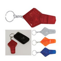 Reflective Safety Whistle with Keychain